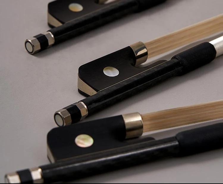 Carbon fiber bow range with multiple frogs